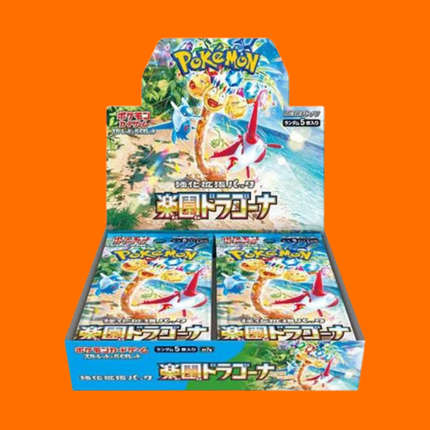 Booster Box Pokemon Japanese Paradise Dragona (sv7a)