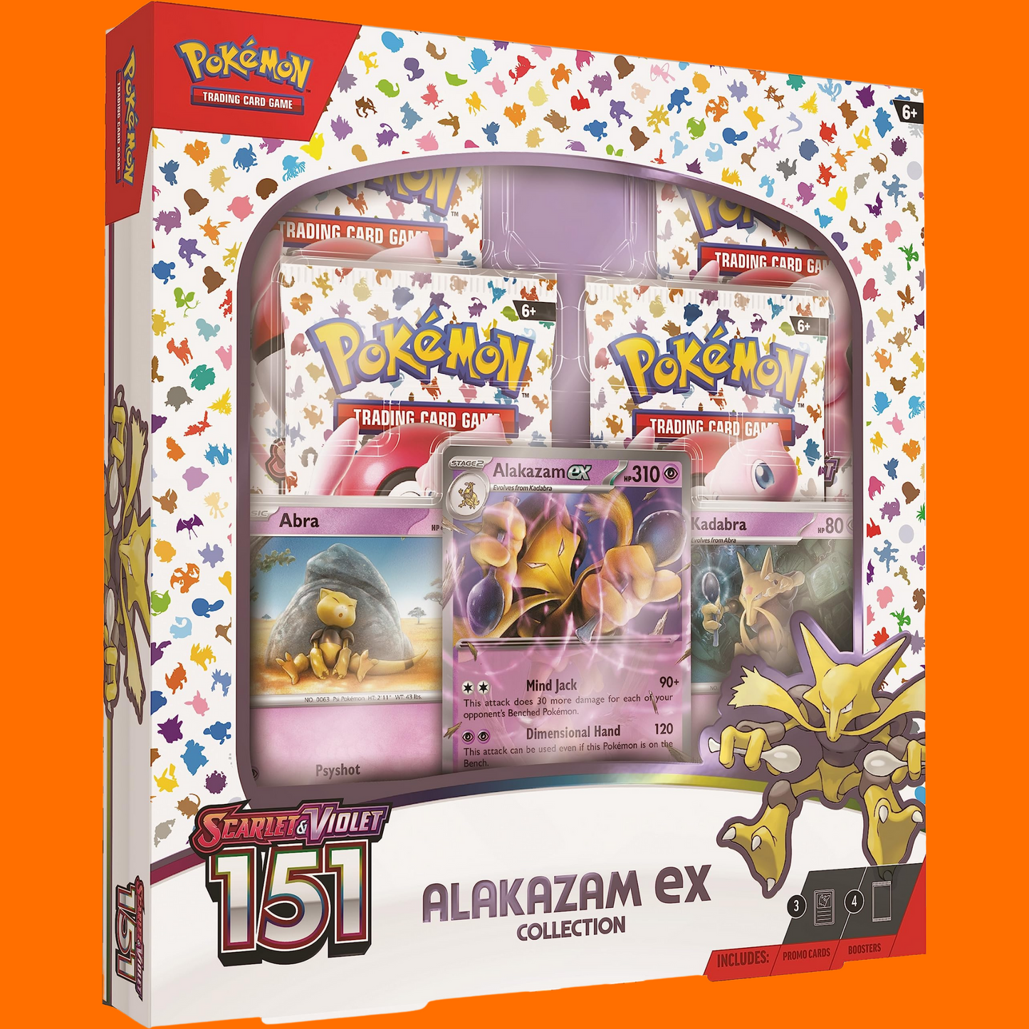 Alakazam EX Collection Pokemon Scarlet & Violet 151 – TCG Vanguard Alakazam EX Collection Pokemon Scarlet & Violet 151 – TCG Vanguard